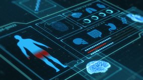 AI in medicine and healthcare, medical diagnosis, artificial intelligence in medical imaging, remote patient monitoring, telehealth, futuristic interface, technology innovation (3d render) - Powered by Shutterstock - Get 15% off with code: PIKWIZARD15