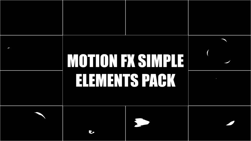 Motion Fx Simple Elements Pack