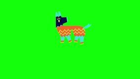 cartoon donkey animation. donkey icon animation. 2d video. animation video . - Powered by Shutterstock - Get 15% off with code: PIKWIZARD15