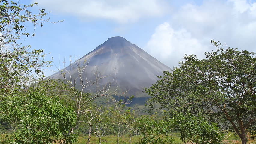 Arenal Volcano 2. The Arenal Volcano, an active volcano in Costa Rica.