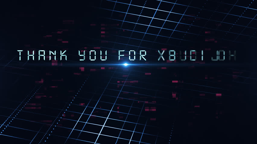 Futuristic Digital Representation with Thank You For Watching Text and Abstract Background - Powered by Shutterstock - Get 15% off with code: PIKWIZARD15