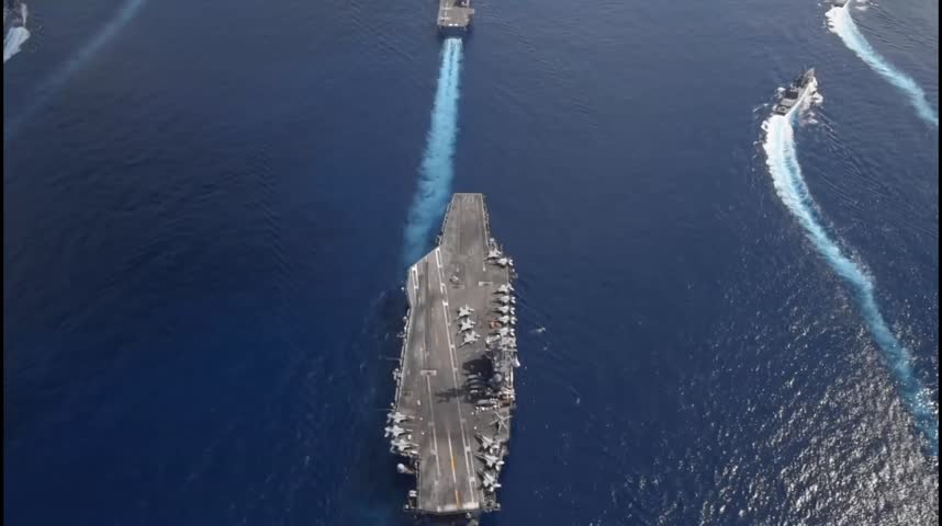  (Oct. 26, 2020) U.S. Navy ships assigned to Ronald Reagan Carrier Strike Group joined ships of Japan Maritime Self-Defense Force,
Date Taken: 10.26.2020
Location:US