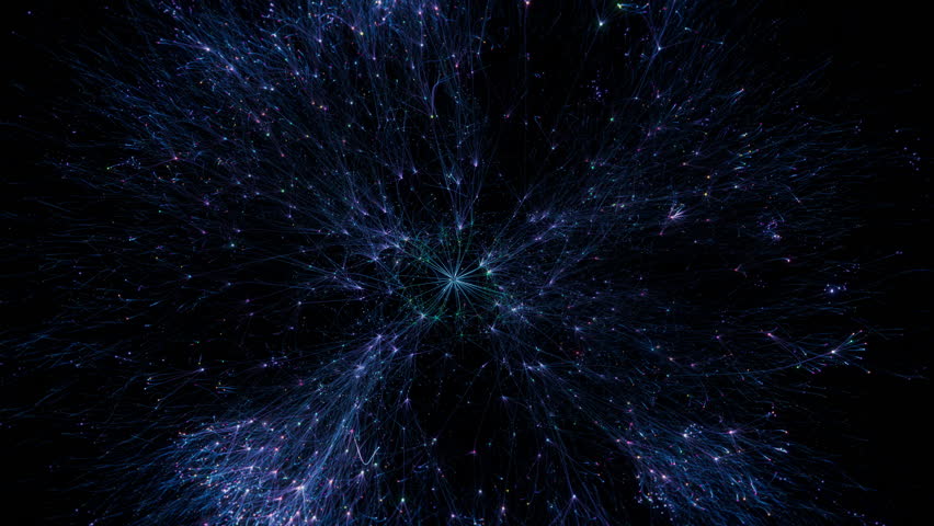 Animation of Growing, Spreading and Branching Colorful AI Neural Network Illustrating Social Media Algorithms or Artificial Intelligence Models Machine Learning, Chatbot, and Large Language Models