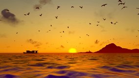 
Seagull flying slowly over the sea - Powered by Shutterstock - Get 15% off with code: PIKWIZARD15