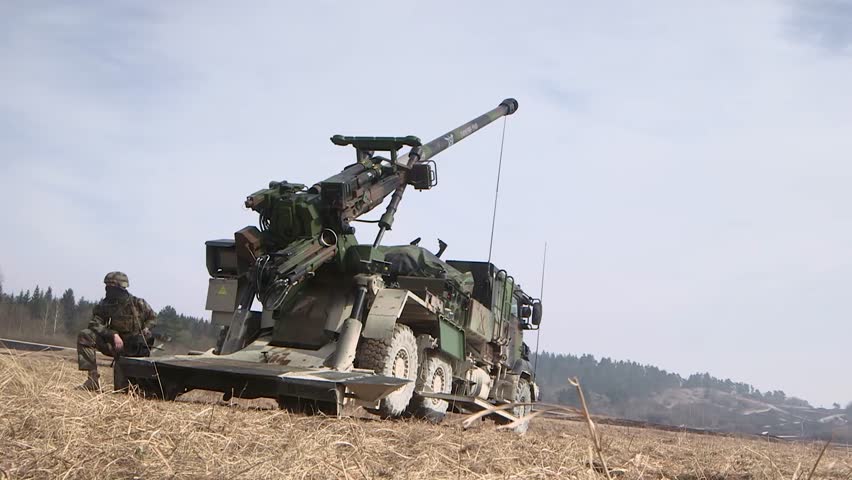 CAESAR Self-propelled Howitzers in Bayern