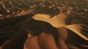 Aerial top view on sand dunes in Sahara desert, Africa - Powered by Shutterstock - Get 15% off with code: PIKWIZARD15