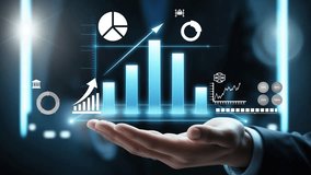 Data analytics, Data management, Data security,Data governance. Digital dashboard infographic. - Powered by Shutterstock - Get 15% off with code: PIKWIZARD15