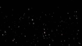 World map user icon code data processing Digital technology, Business animation. matrix hi-tech data Social networking service. encrypted numbers. matrix cyber big data analytic artificial intelligent - Powered by Shutterstock - Get 15% off with code: PIKWIZARD15