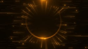 Beautiful luxury golden magical stardust particles trails sparkling glitter. shiny circle frame layers. trails flowing up. magical stardust, Digital Art, Promote product advertisement festival - Powered by Shutterstock - Get 15% off with code: PIKWIZARD15