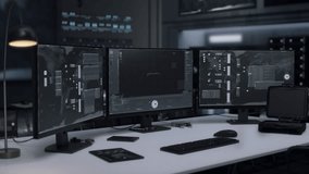 Online Server Protection Script Finds Hacker Position In Venezuela. Futuristic Software Interface Script. Hacker Position Discovered By Cyber Security Script. Hacker Position Search On Global Map - Powered by Shutterstock - Get 15% off with code: PIKWIZARD15