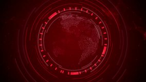 Red Digital technology futuristic internet network Abstract world wireframe digital technology map Sci fi red light hi tech future background. presentation. Ai big data science, innovation tech, line - Powered by Shutterstock - Get 15% off with code: PIKWIZARD15