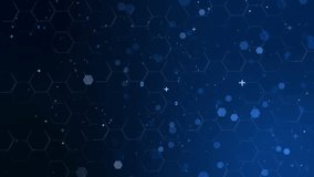 Blue hex hexagons Grid Scientific since 3D Background Global medicine, research, science digital interface medical concept. Futuristic surface sci-fi Technology science presentation Business corporate - Powered by Shutterstock - Get 15% off with code: PIKWIZARD15