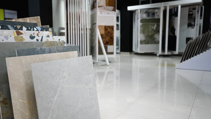 Modern Tile and Sanitary Ware Showroom with Stylish Designs