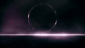 Retro wave style 80s-90s futuristic grid wireframe backdrop cyberpunk. Digital landscape neon retro party laser pattern background. Dark tone - Powered by Shutterstock - Get 15% off with code: PIKWIZARD15