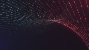 Abstract Blue and Red Digital Wave with Particles - Powered by Shutterstock - Get 15% off with code: PIKWIZARD15