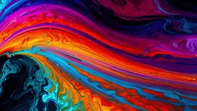 Abstract colorful marble liquid flow has elegant and beautiful blue purple pattern or lines. Abstract liquid background, smoke, water ripple wave, unique natural colored liquid. 4K - Powered by Shutterstock - Get 15% off with code: PIKWIZARD15