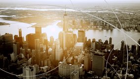 Global Mobile Data Connection rises against the Backdrop of High-Rise Buildings - Powered by Shutterstock - Get 15% off with code: PIKWIZARD15