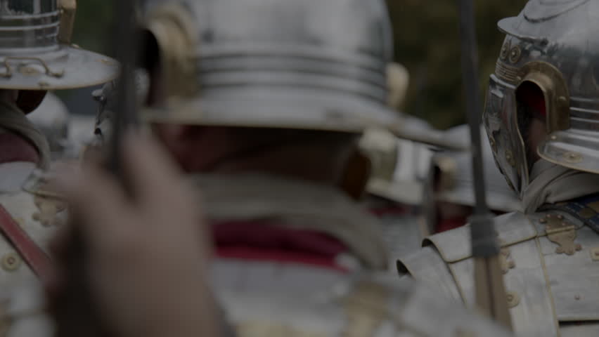 Soldiers in helmets standing together. Military engineering