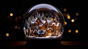 Christmas Snowfall, White Snow on the Mountains Best Videos You Can Use It For Your Work  - Powered by Shutterstock - Get 15% off with code: PIKWIZARD15