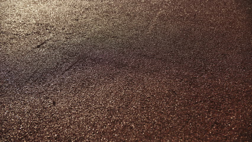 Rubber surface of sports playground