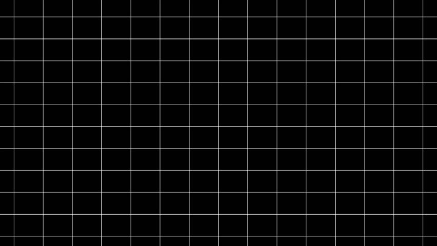 Black graph paper motion video background. Animated grid lines moving from top to bottom background video in 4k