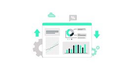 4k Business Graph Information Report Analysis Concept Animation Video - Powered by Shutterstock - Get 15% off with code: PIKWIZARD15