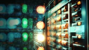 Futuristic head-up display showing data analysis with code - Powered by Shutterstock - Get 15% off with code: PIKWIZARD15