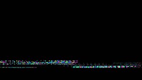 Glitch noise static television VFX. Visual video effect stripes background, tv screen noise glitch effect. Distortion Streams, transition effect for video editing, intro and logo reveal with sound - Powered by Shutterstock - Get 15% off with code: PIKWIZARD15