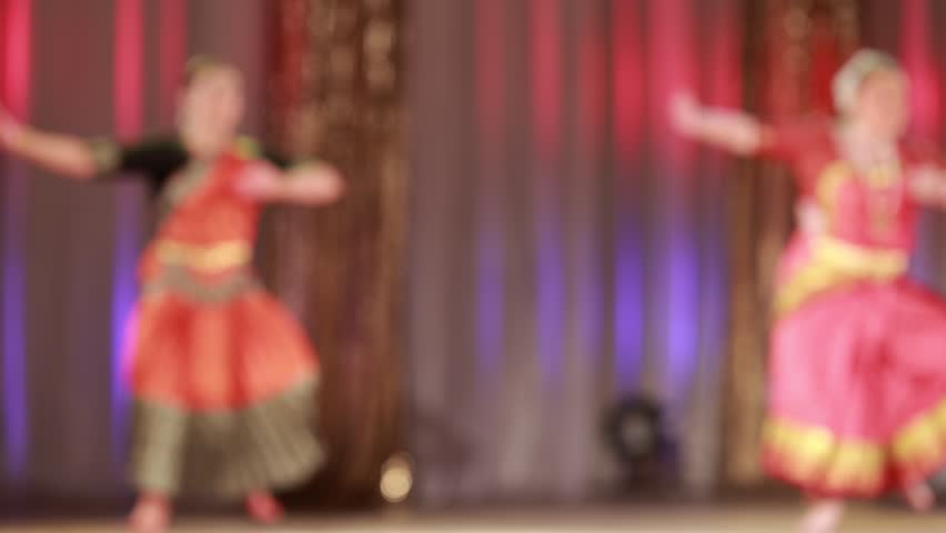 Texture blur and defocus, background for design. Сoncert show belly dance.