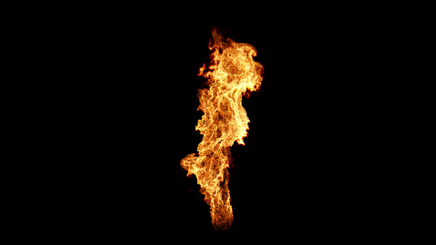 4K VFX animation of a flaming torch with realistic fire effects, perfect for integrating into cinematic projects, fantasy scenes, or action-packed visuals.