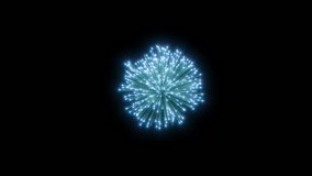 Firework Explosion 4 Clip on Alpha Channel. 3D rendering. Element stock motion graphics of firework with luma place on footage or background easier to adjust colour.
 - Powered by Shutterstock - Get 15% off with code: PIKWIZARD15