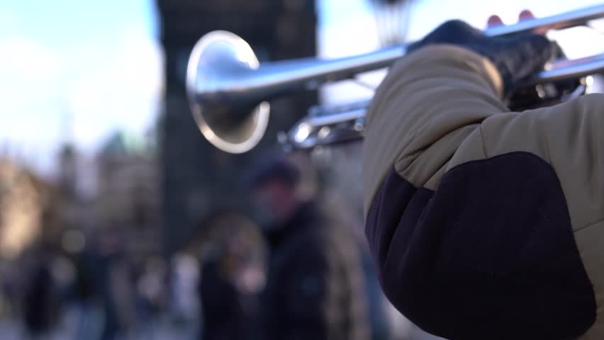 Street Buskers Performing Jazz Songs