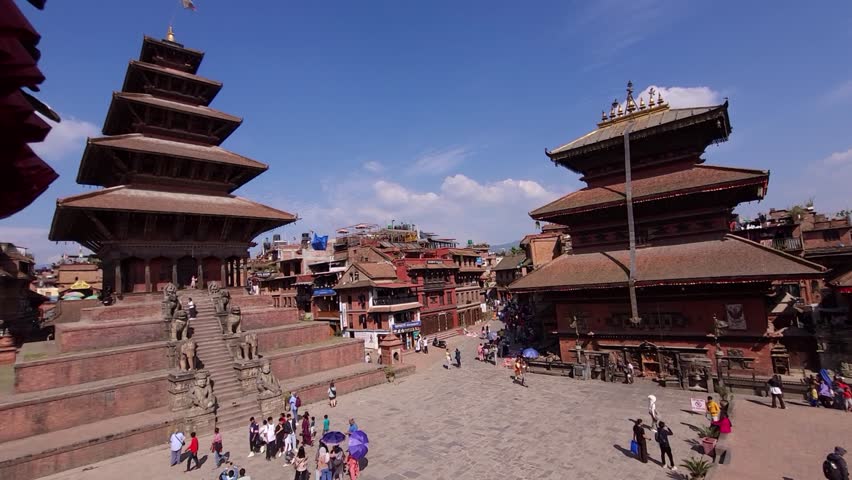 Nyatapola temple in Bhaktapur Nepal