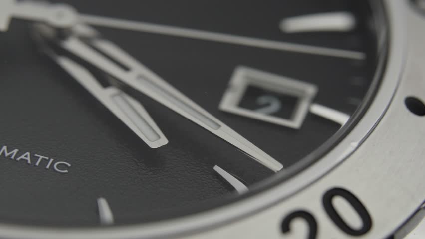 Mechanical Automatic Dress Watch With Ticking Hands
