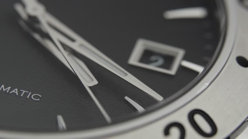 Mechanical Automatic Dress Watch With Ticking Hands
