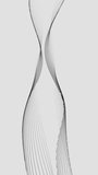 Abstract Minimalist Flowing Lines with Dots on White Background - Powered by Shutterstock - Get 15% off with code: PIKWIZARD15