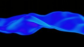 Abstract Flowing Blue Ribbon on Black Background

 - Powered by Shutterstock - Get 15% off with code: PIKWIZARD15