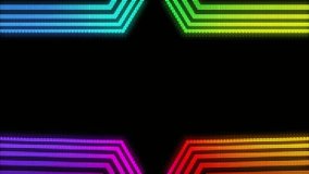 Multicolors 3d Rectangular frame border animation abstract background, square text and video droplets animated backdrop  - Powered by Shutterstock - Get 15% off with code: PIKWIZARD15
