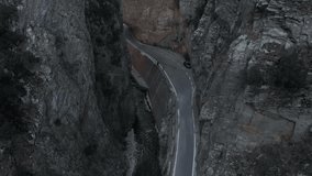 Aerial Drone View Kleidi Passage Karpenisiotis River Evrytania Greece - Powered by Shutterstock - Get 15% off with code: PIKWIZARD15