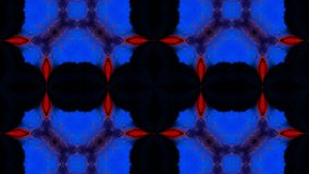 Vibrant red kaleidoscope pattern immersing viewers in rhythmic art - Powered by Shutterstock - Get 15% off with code: PIKWIZARD15