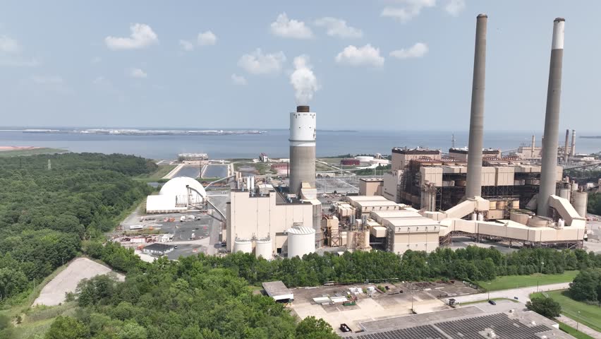 Coal Fired power plant near Baltimore Maryland