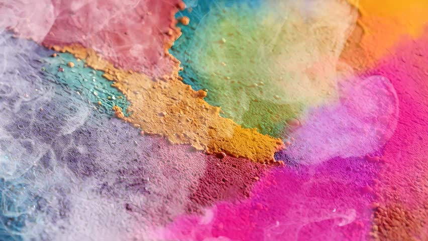 beutiful background full color smoke 