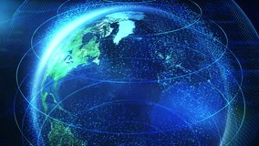 Earth's virtual sphere, digital globalization and technology development - Powered by Shutterstock - Get 15% off with code: PIKWIZARD15