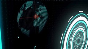 Futuristic retina scanning interface. A glowing digital interface displaying a retina scan prompt in a high-tech style on a dark background, emphasizing security technology.
 - Powered by Shutterstock - Get 15% off with code: PIKWIZARD15