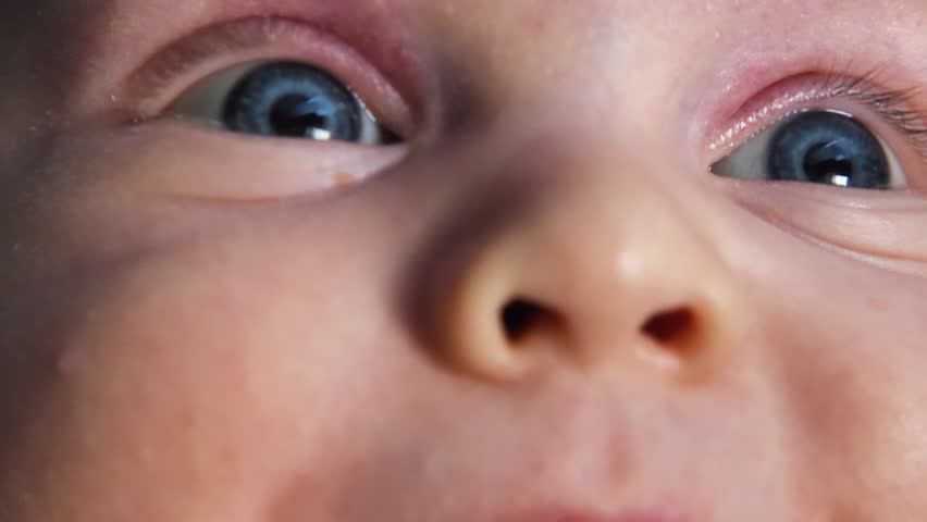 Close-up of a newborn