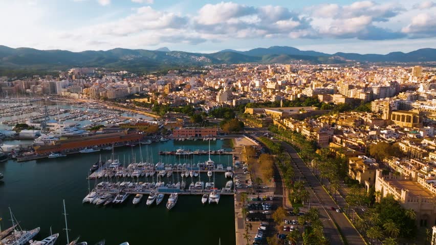 Palma de Mallorca, Port Marina Majorca Cathedral