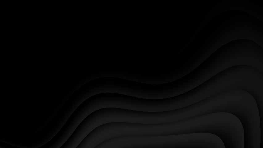 Dark abstract motion background with curvy wave pattern seamless looping animation