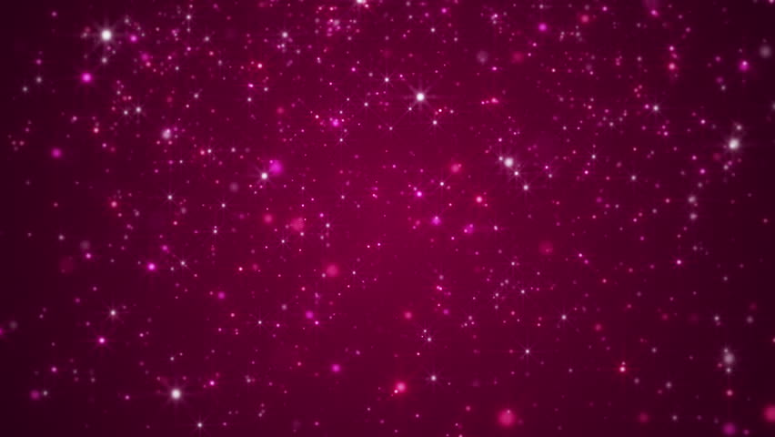 Shiny twinkling stars and bokeh particles on a dark red magenta gradient. This elegant glittering event background is perfect for projects celebrating romance, luxury, or special occasions. 