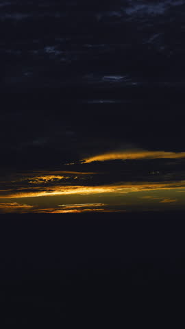 Spectacular Cinematic Sunrise Vertical Time LapseBackground