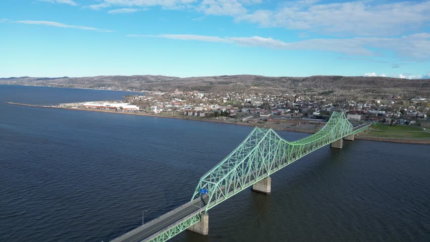 Centennial Bridge Quebec New Brunswick Canada